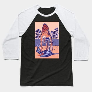 Spinosaurus the Hunter Baseball T-Shirt